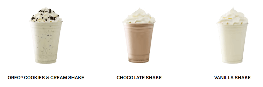 smashburger shakes menu